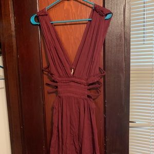 Free people  dress with cut outs!